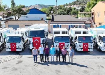 Mudanya’da temizlik filosu yeni araçlarla güçlendi