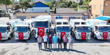 Mudanya’da temizlik filosu yeni araçlarla güçlendi