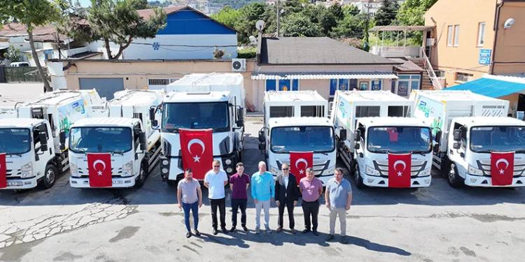 Mudanya’da temizlik filosu yeni araçlarla güçlendi