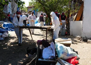 Çöp evden 42 kamyon çöp çıkardı