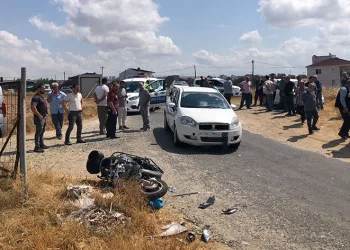 Tekirdağ’da feci kaza: 1 ağır yaralı