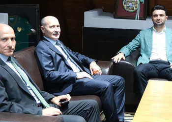 Zaimoğlu, Bursaspor’u ziyaret etti
