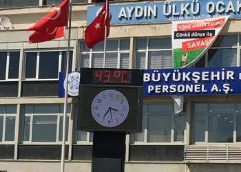 Hava sıcaklığı 43 dereceye çıktı