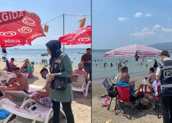 Sahillerde polisten sıkı denetim