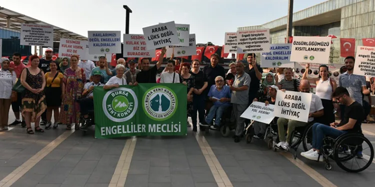 Bursa Kent Konseyi Engelliler Meclisi’nden ‘ÖTV’ çağrısı