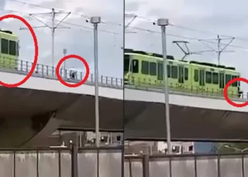 Raylarda yürüdü, metro seferleri aksadı