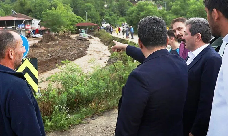 Şiddetli kuraklık yaşayan Orta Karadeniz, yağışa doydu