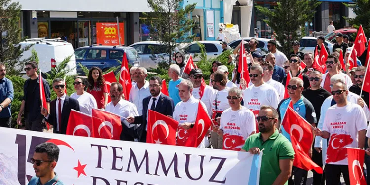 15 Temmuz Milli Birlik Günü Kamp ve Zirve Tırmanışı programı başladı