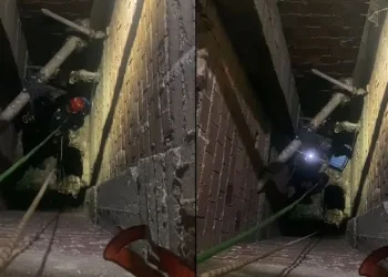 Film sahnelerini aratmayan kedi kurtarma operasyonu