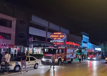 Ankara’daki işletmede yangın paniği