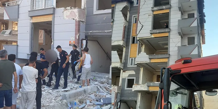 İntihar etmek için 5 katlı apartmana çıktı