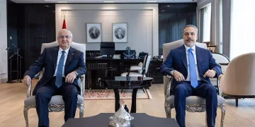 Bakan Fidan, Bakan Güler’i makamında ağırladı