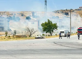 Balıkesir’de korkutan yangın