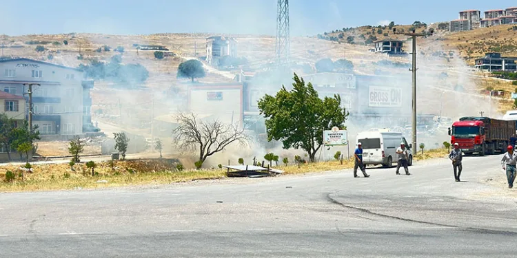 Balıkesir’de korkutan yangın
