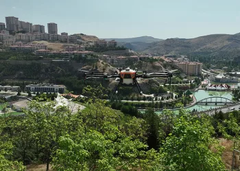 Ankara’nın havadan ilaçlanması Bursa’dan