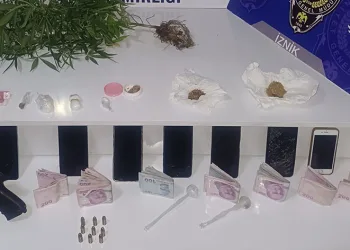 Bursa İznik’te uyuşturucu operasyonu