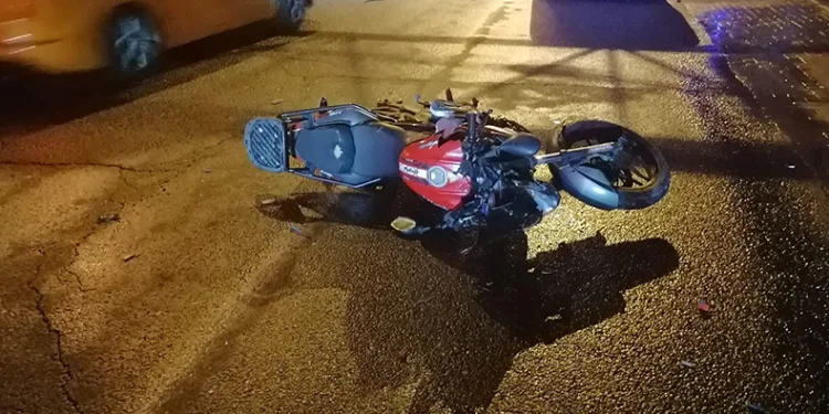 Kazada ağır yaralanan motosiklet sürücüsü hayatını kaybetti