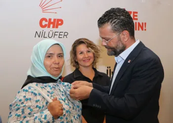 CHP Nilüfer üye katılım töreni