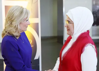Emine Erdoğan, Jill Biden’ın ev sahipliğindeki resepsiyona katıldı