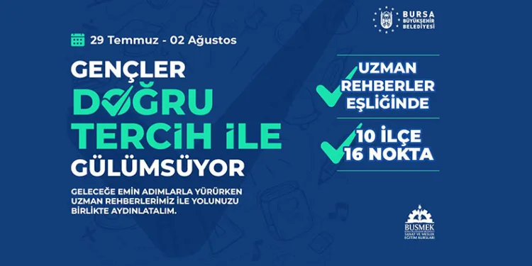 Büyükşehir’den tercih yapacak öğrencilere destek