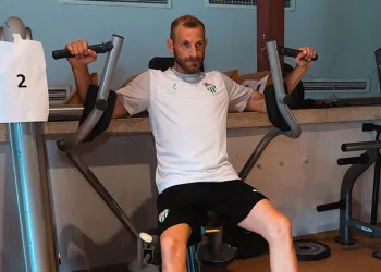 Bursaspor kuvvet çalışması yaptı