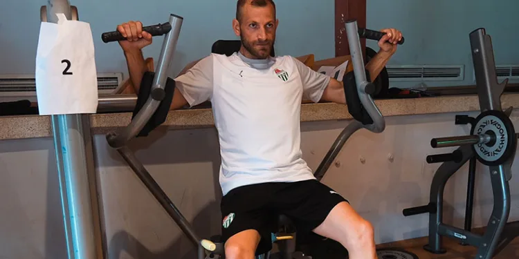 Bursaspor kuvvet çalışması yaptı
