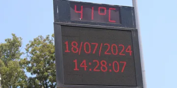Aydın’da termometreler 41 dereceyi gördü