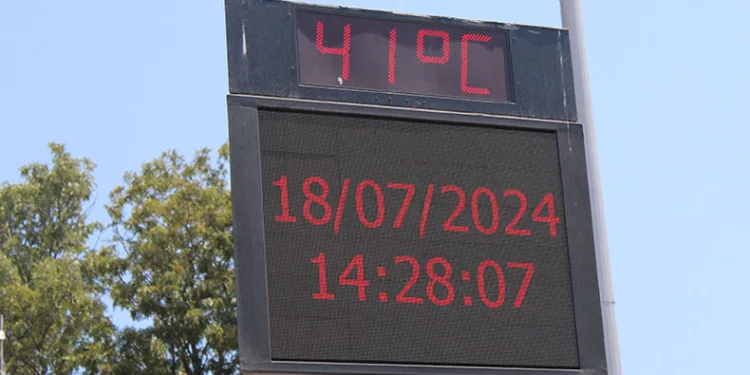 Aydın’da termometreler 41 dereceyi gördü