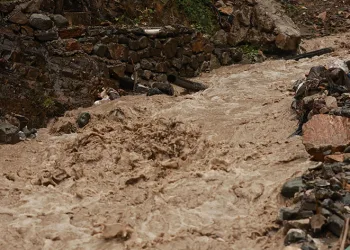 Bağbaşı’nda su baskını
