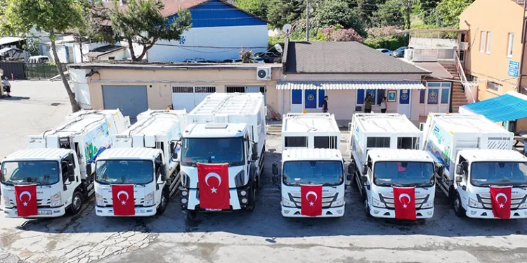 Mudanya’da temizlik filosu yeni araçlarla güçlendi