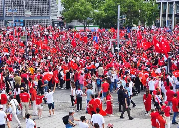 Berlin’de Türkiye coşkusu
