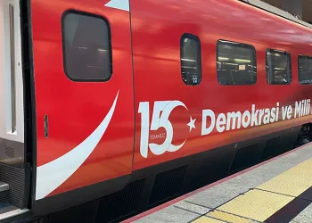 15 Temmuz treni uğurlandı