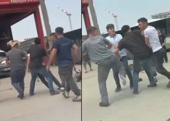Trafikte yol verme tartışması kavgaya dönüştü
