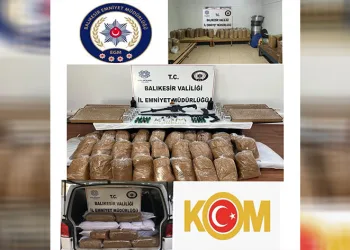 Balıkesir’de kaçak tütün operasyonu