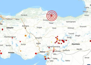 Samsun’da 3.4 büyüklüğünde deprem