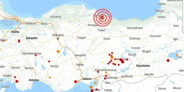 Samsun’da 3.4 büyüklüğünde deprem
