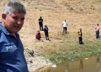 Van’da gölete giren çocuk boğuldu