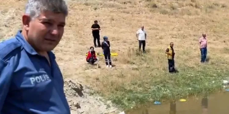 Van’da gölete giren çocuk boğuldu