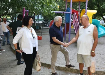 Başkan Şadi Özdemir Nilüfer’in parklarını inceledi