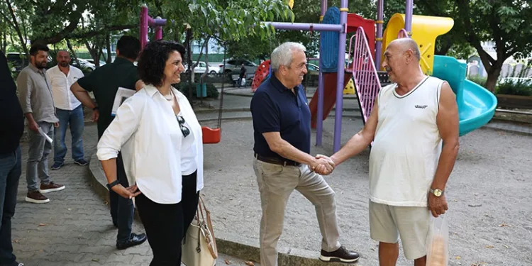 Başkan Şadi Özdemir Nilüfer’in parklarını inceledi