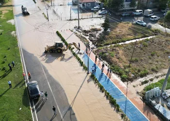 Niğde’de metrekareye 45,5 kilogram yağmur yağdı