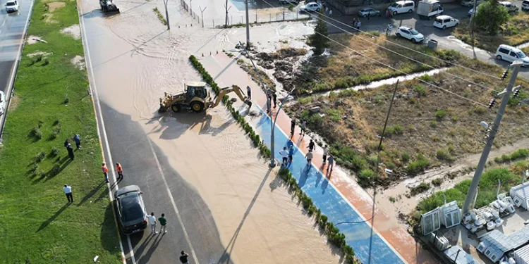 Niğde’de metrekareye 45,5 kilogram yağmur yağdı
