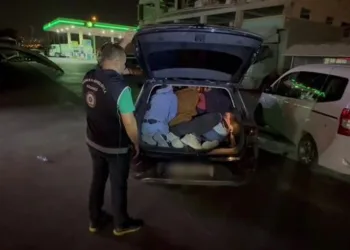 Bagajdan kaçak göçmen çıktı