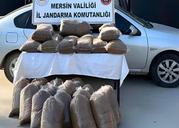 Mersin’de 310 kilo kaçak tütün ele geçirildi
