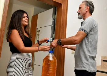 Atık yağları geri dönüştürerek 181 bin TL kazandılar