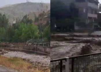 Köprü yıkıldı, yollar zarar gördü