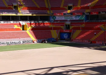Kayserispor stadı yeni sezona hazırlanıyor