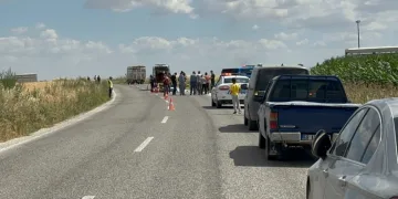 Aksaray’da kamyonet ile çarpışan motosiklet sürücüsü öldü