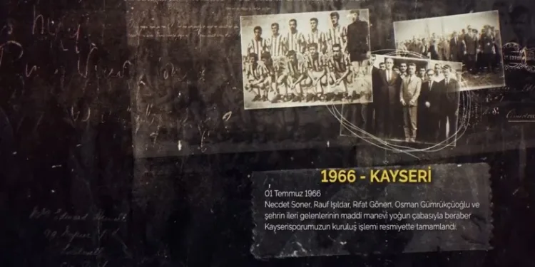 Kayserispor 58 yaşında