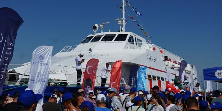 Aydın-Muğla deniz otobüsü seferleri başladı